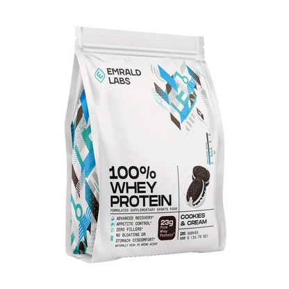 100% WHEY PROTEIN | Emrald Labs