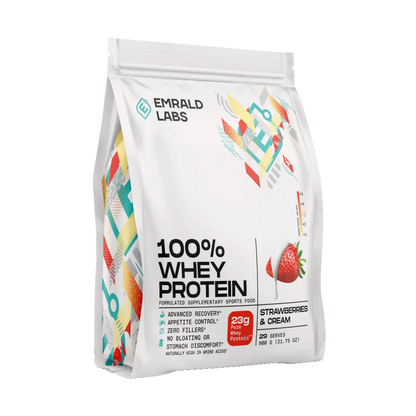 100% WHEY PROTEIN | Emrald Labs