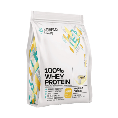 100% WHEY PROTEIN | Emrald Labs