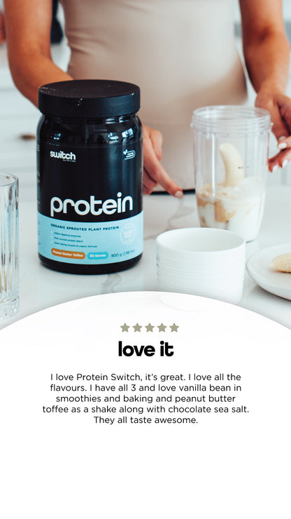 SPROUTED PLANT PROTEIN | SWITCH NUTRITION